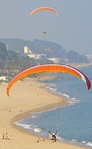 fotos paramotor barcelona
